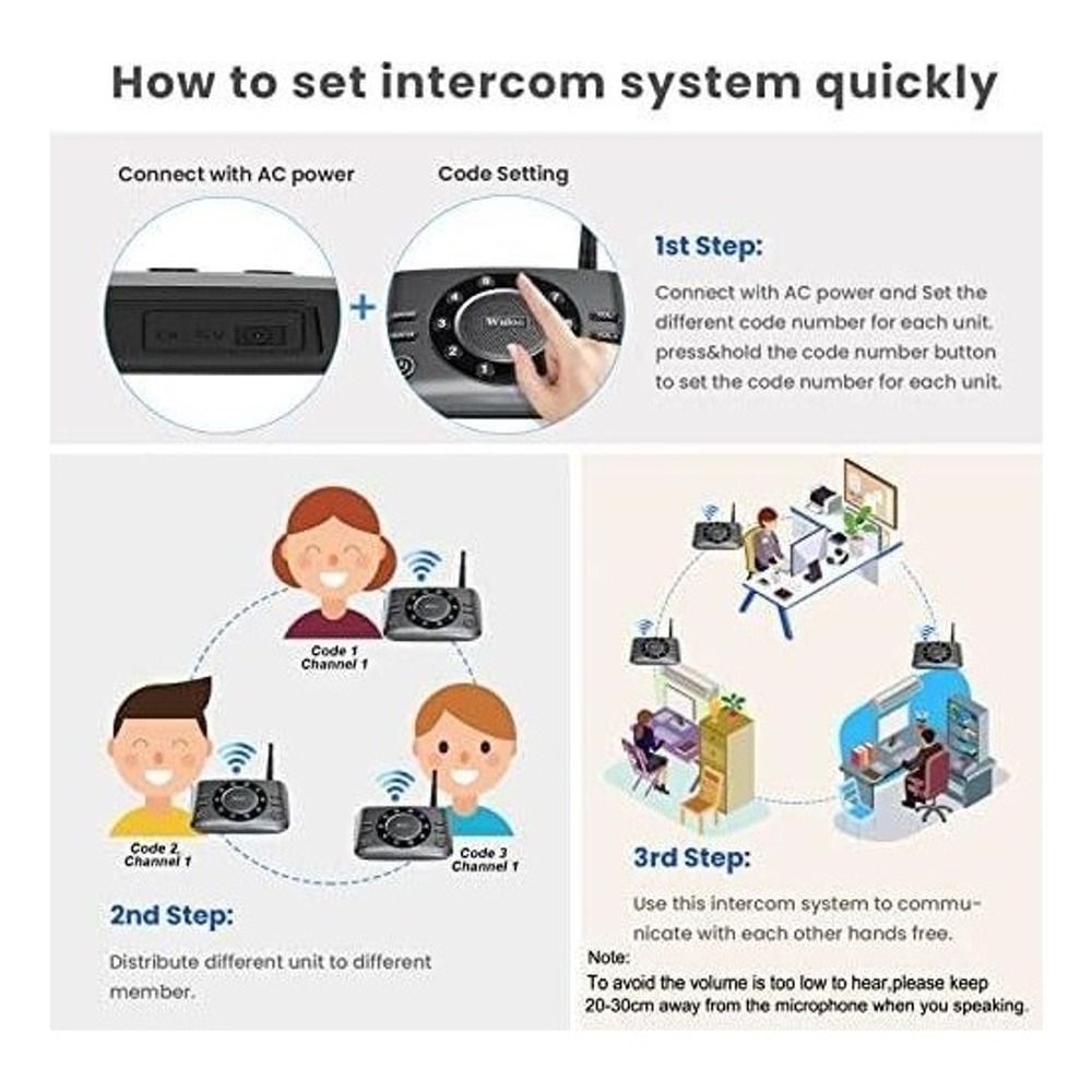 Wuloo Wireless Intercom System - Picture 8 of 9